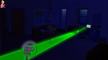 Sandra and Woo in The Cursed Adventure Screenshot